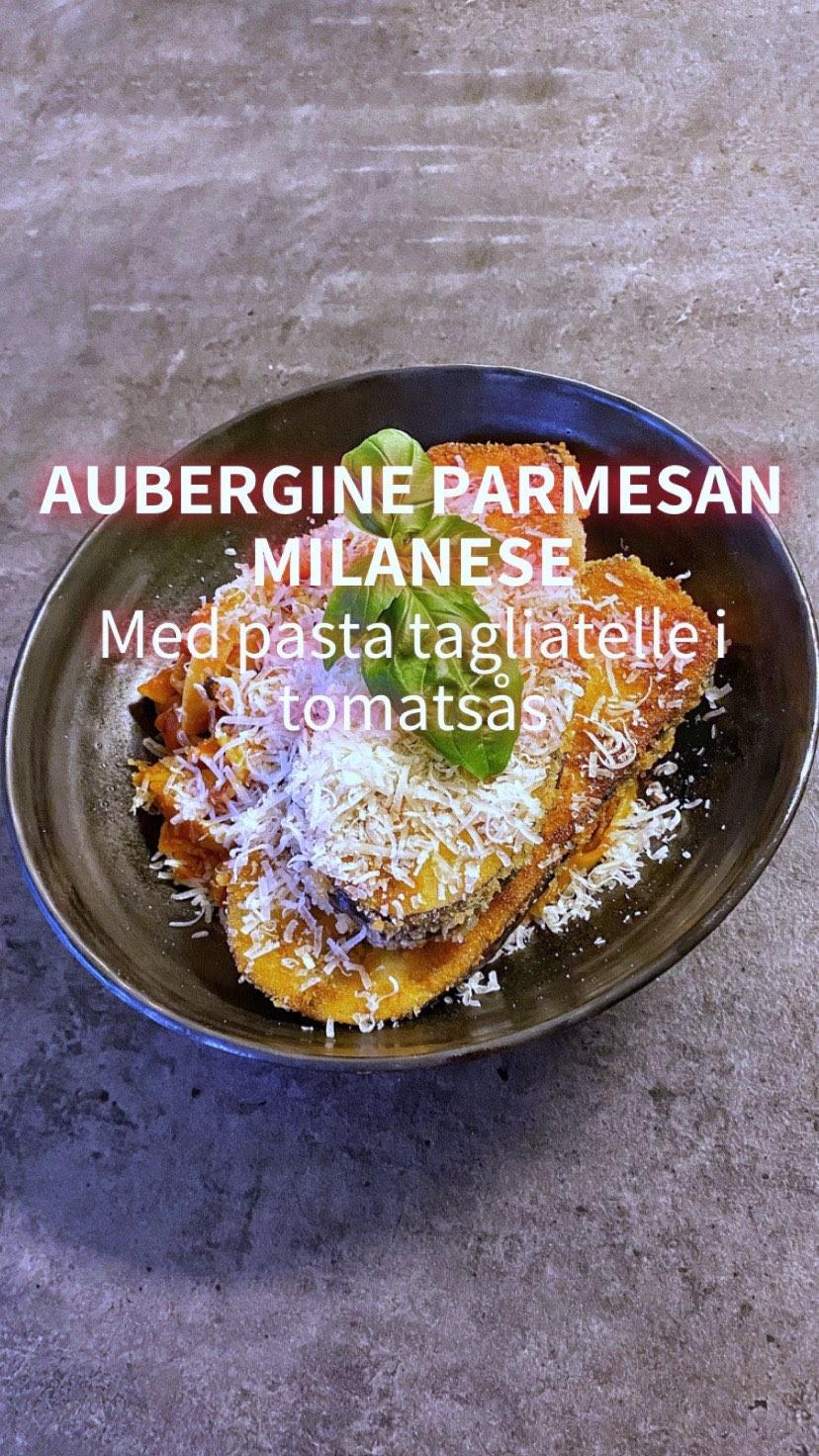 Aubergine Parmesan Milanese
